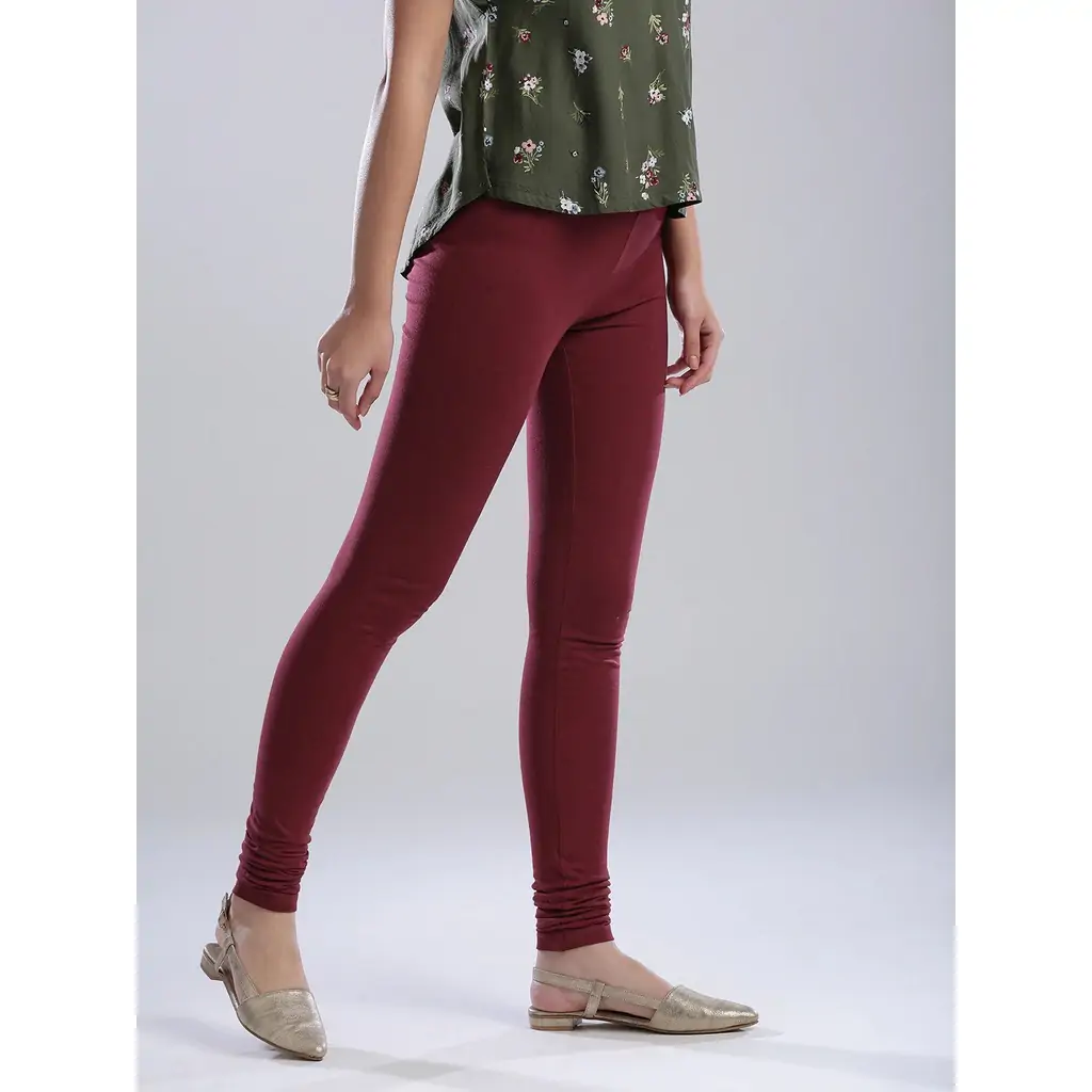 Buy HERE FOR A STRETCH MAROON SPORTS WEAR for Women Online in India
