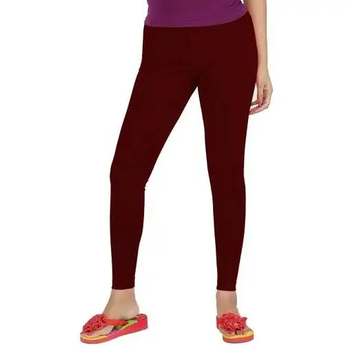 Buy Esprit women tight fit training leggings maroon Online | Brands For Less