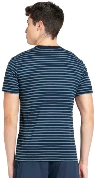 Jockey Navy Color Striped Round Neck T-Shirt for Men-2715 NV ST