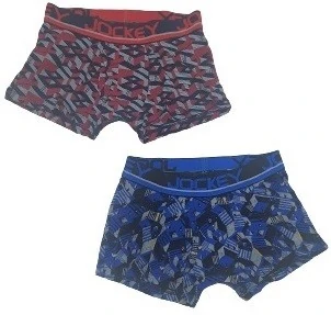 Jockey Junior Boys Trunks with Double layer Contoured Pouch (Pack of 2)-PB03