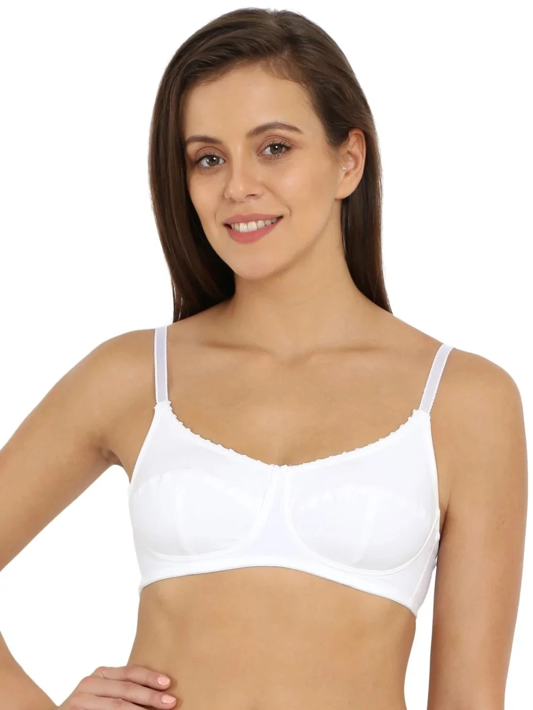 Buy Women's Wired Padded Super Combed Cotton Elastane Strech