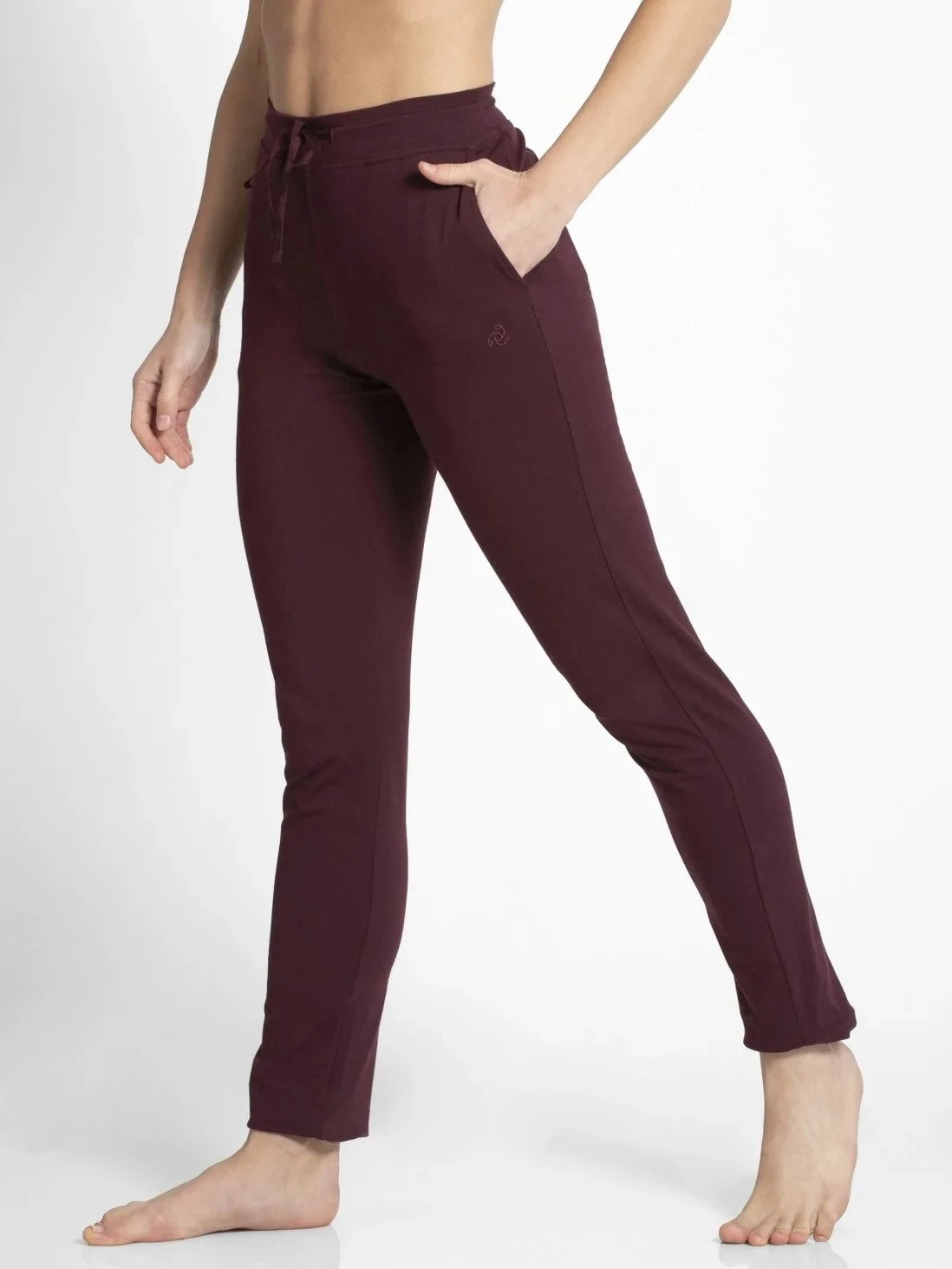 Jockey Rose Wine Track Pant for Women #1302 at Rs 879.00