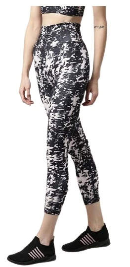 Enamor Women's Hugged High Waisted Dry Fit Printed Jegging – Online  Shopping site in India