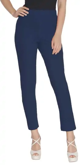 Buy Royal Blue Trousers & Pants for Women by RIVI Online | Ajio.com