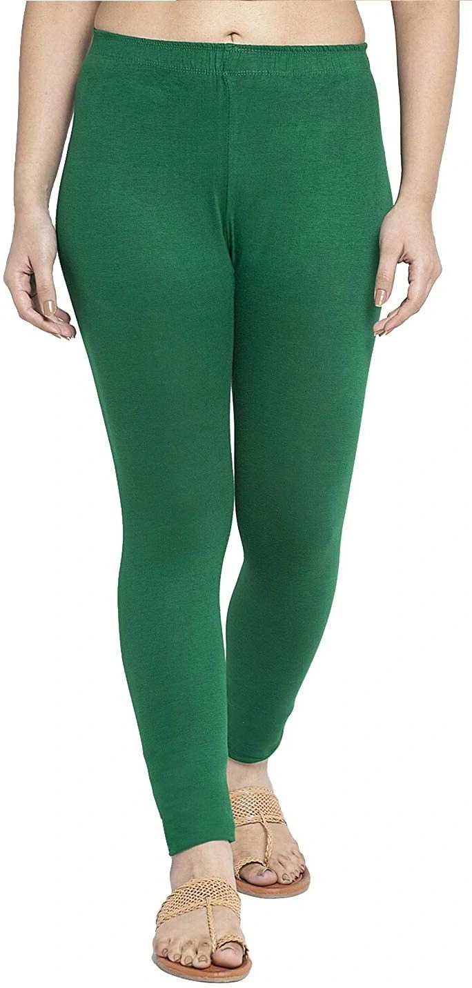 Buy Green Ankle Length Trouser Online - W for Woman