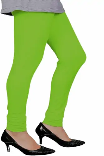 Parrot Green Coloured Legging