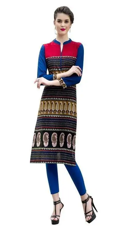 Black colour kurtis on sale design